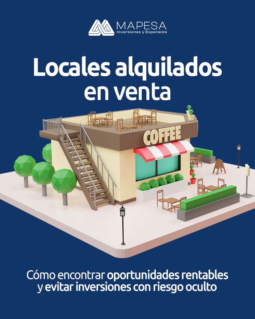 locales alquilados en venta