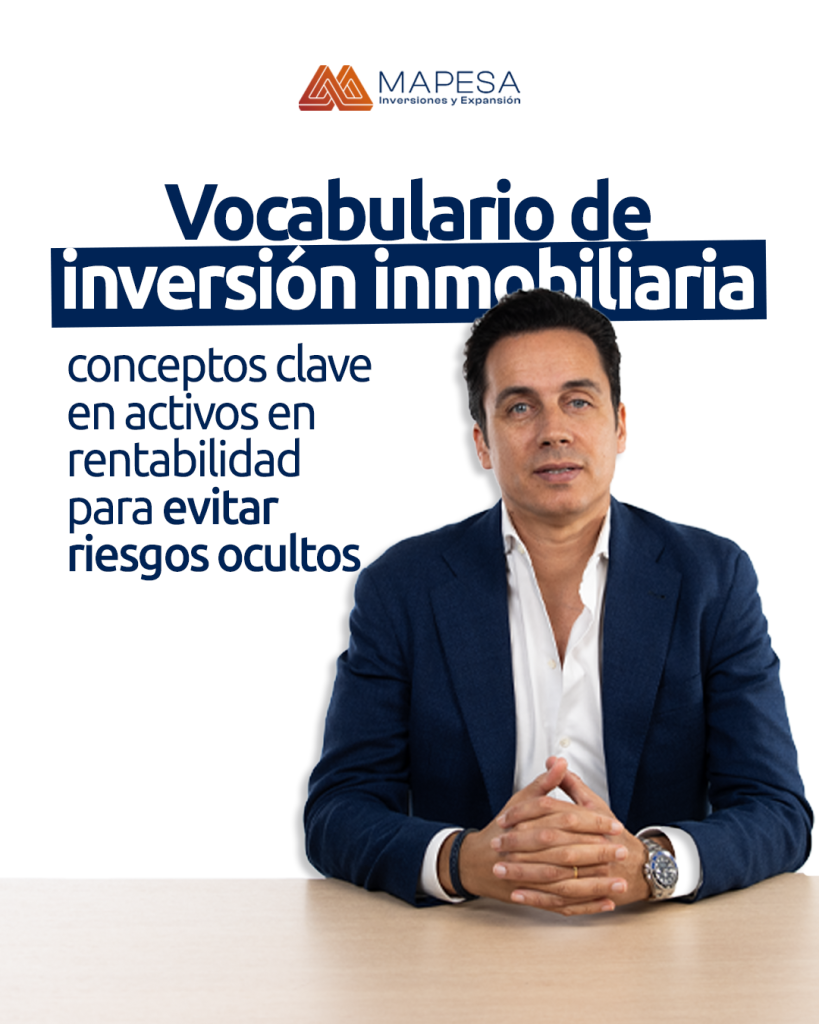 Vocabulario de inversión inmobiliaria